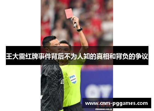 王大雷红牌事件背后不为人知的真相和背负的争议